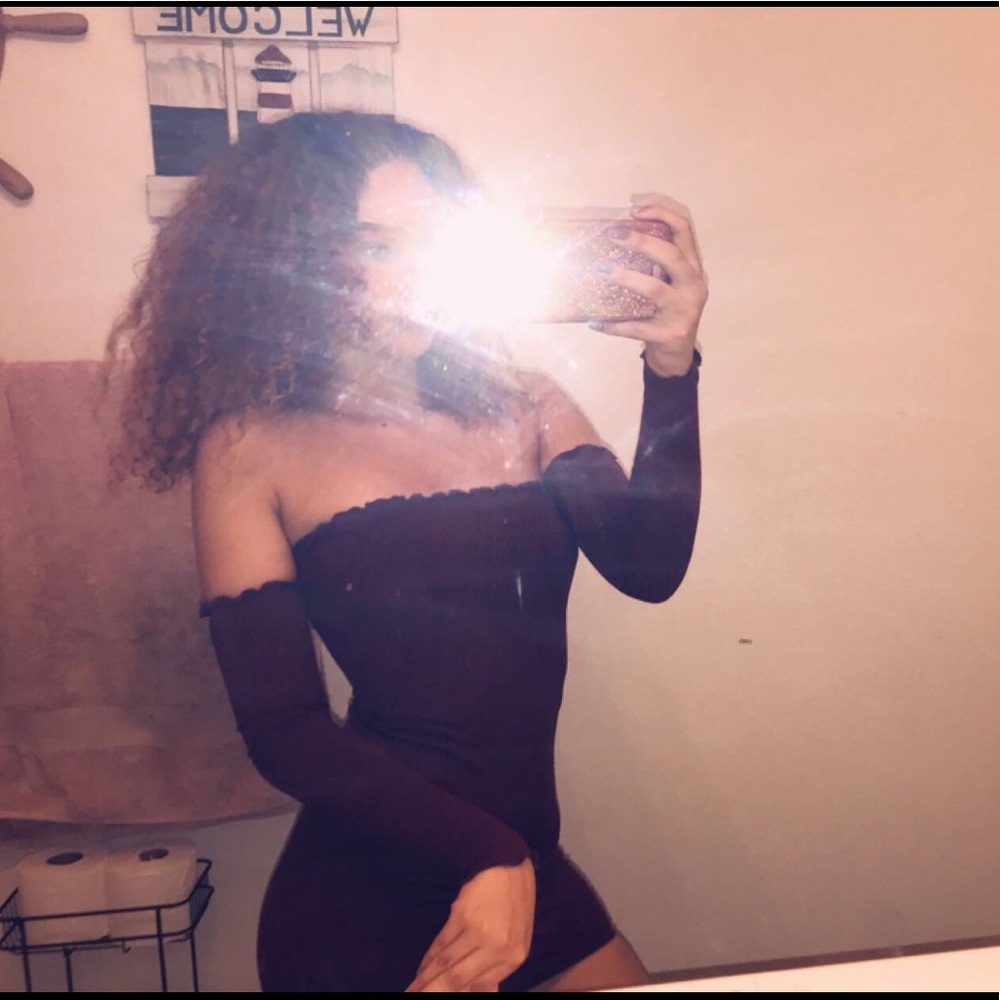 Off The Shoulder BodyCon Dress